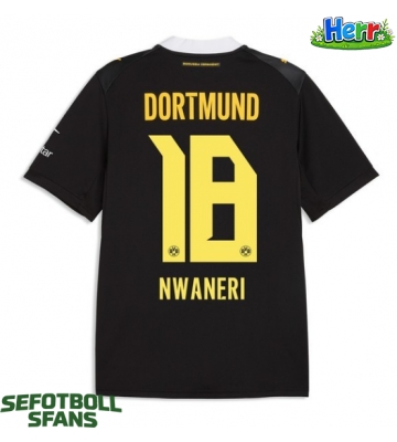 Borussia Dortmund Ethan Nwaneri #18 Bortatröja 2026-27 Kortärmad